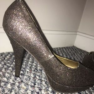 Madden Girl glittery heels